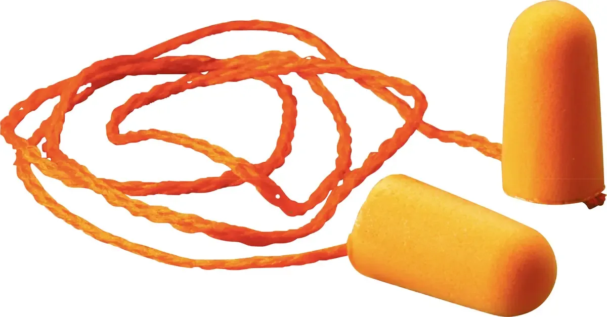 3M 1110 Oordoppen 35 dB Eenmalig gebruik 100 paar van 3M, Oranje, Rood – productafbeelding