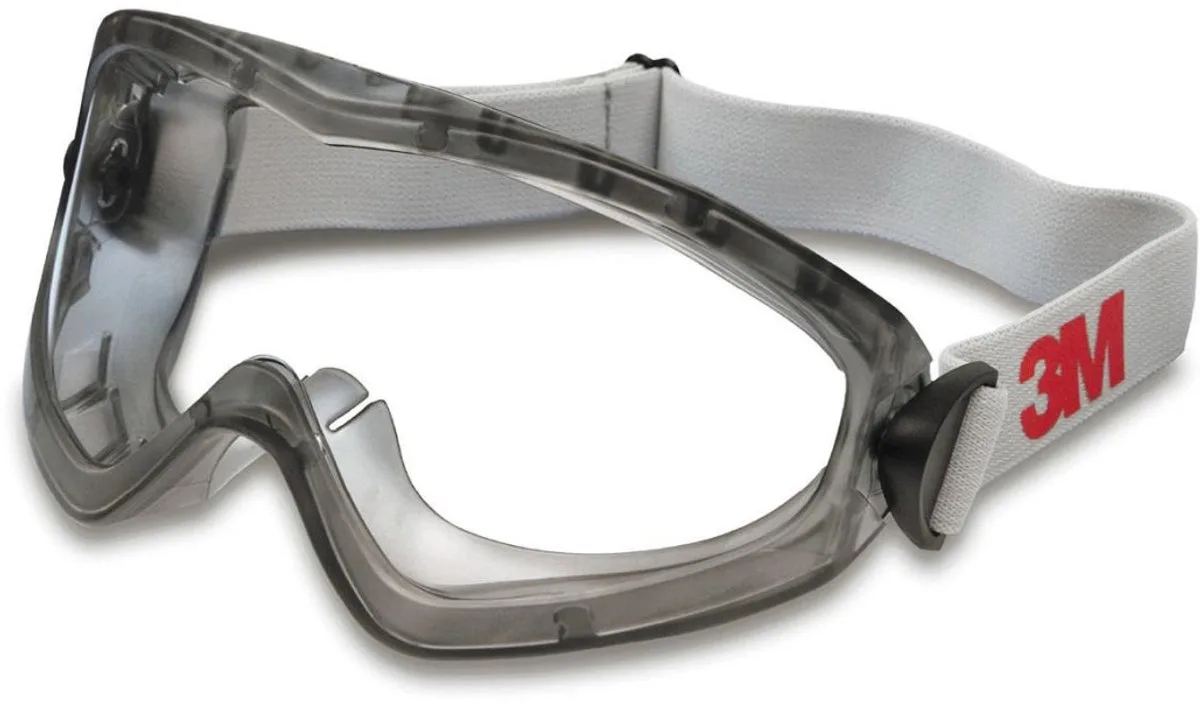 3M 2890 ruimzichtbril van 3M, Transparant – productafbeelding