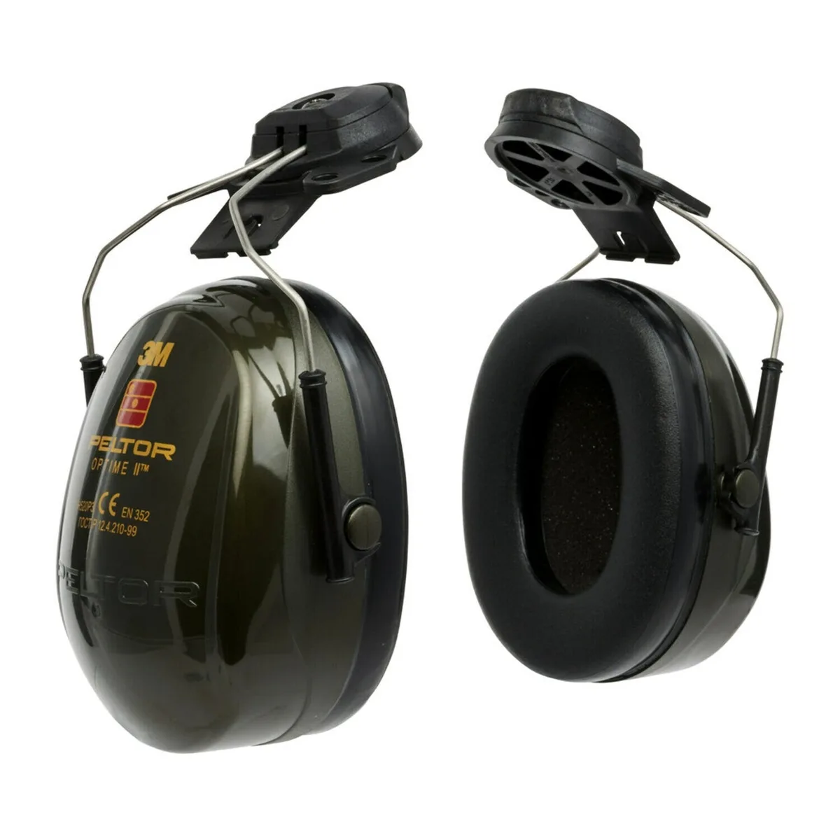 3M 31dB groen Oorkap gehoorbescherming voor helm - PELTOR™ Optime™ II H520P3 - OPT2P3E van 3M – productafbeelding