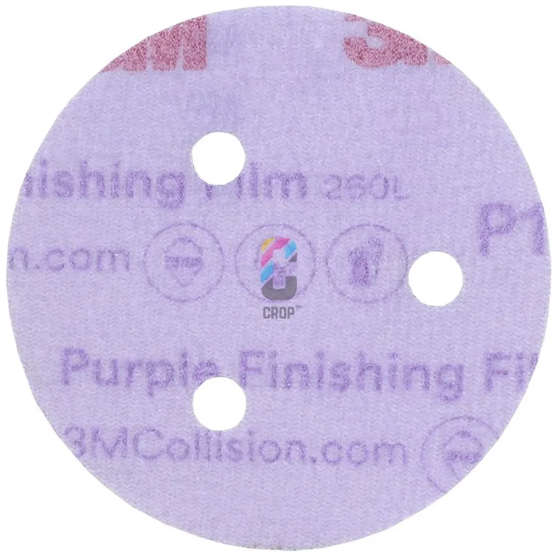 3M 51266 260L+ Purple Micro Schuurschijven 75mm P1200 - 50 stuks von 3M – Produktbild