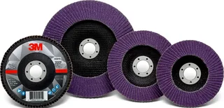 3M 51999 Fächerschleifscheibe Durchmesser 125 mm Körnung (num)=40 10 St. von 3M – Produktbild 1 von 3