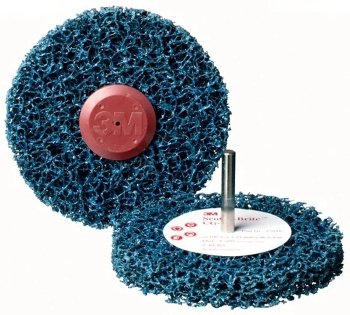 3M 61164 Clean & Strip Slijpschijf + Opspanstift 75mm de 3M – image du produit