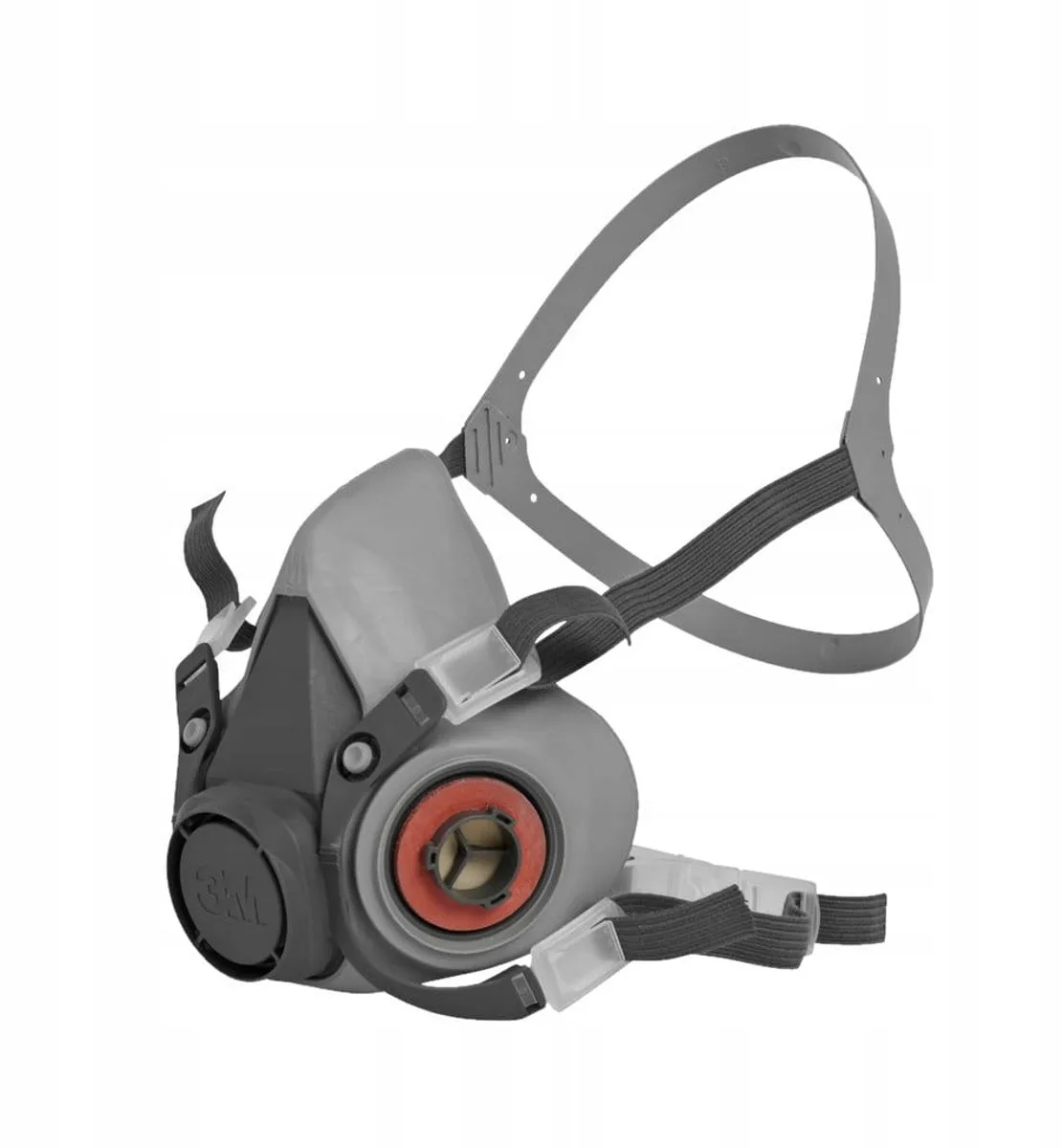 3M 6200B Halfmasker Ademhalingsbescherming - Maat M de 3M, Gris – image du produit