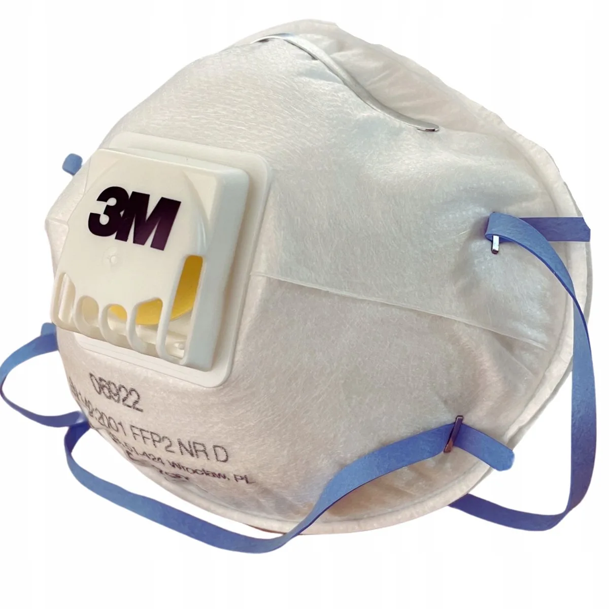3M 6922 FFP2 Stofmasker met Ventiel - Ademhalingsbescherming de 3M – image du produit