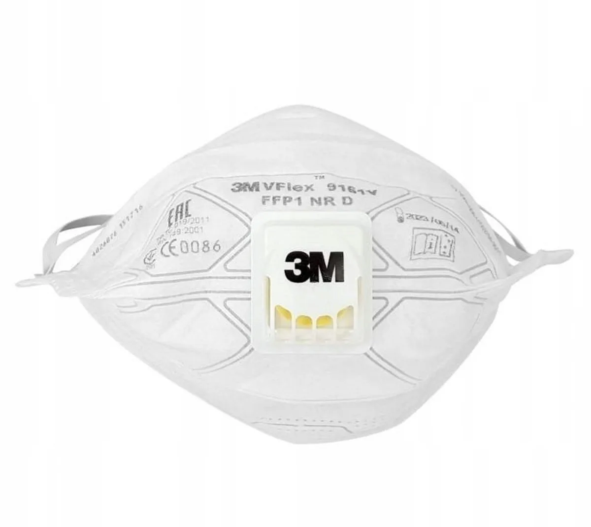 3M 9161E VFlex FFP1 stofmasker met ventiel, opvouwbaar van 3M – productafbeelding