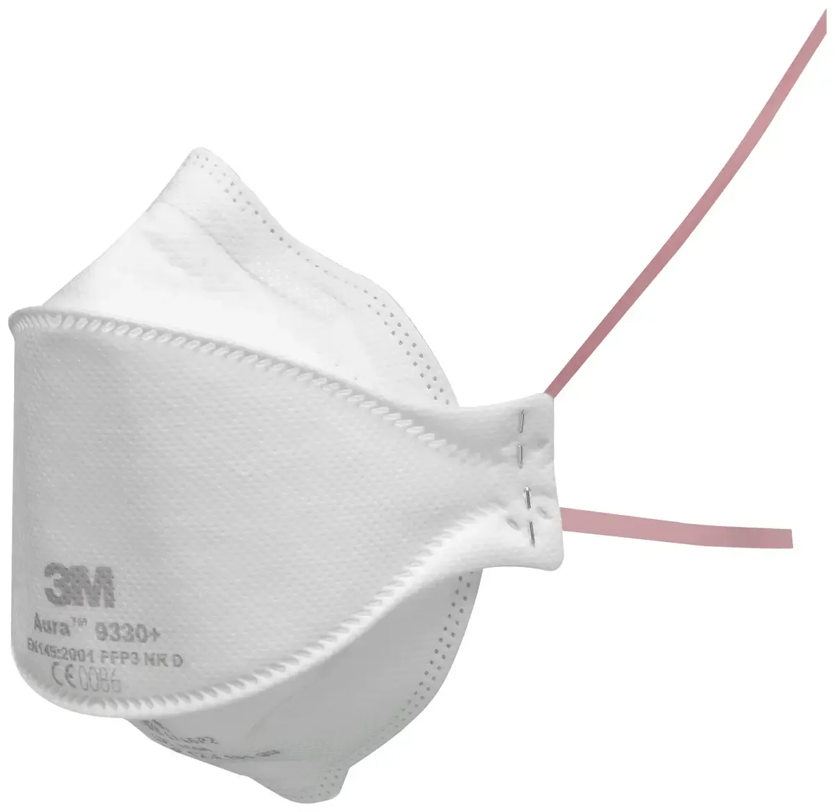 3M 9330+ Dammskyddsmask utan ventil FFP3 20 st EN 149:2001 + A1:2009 DIN 149:2001 + A1:2009 van 3M – productafbeelding