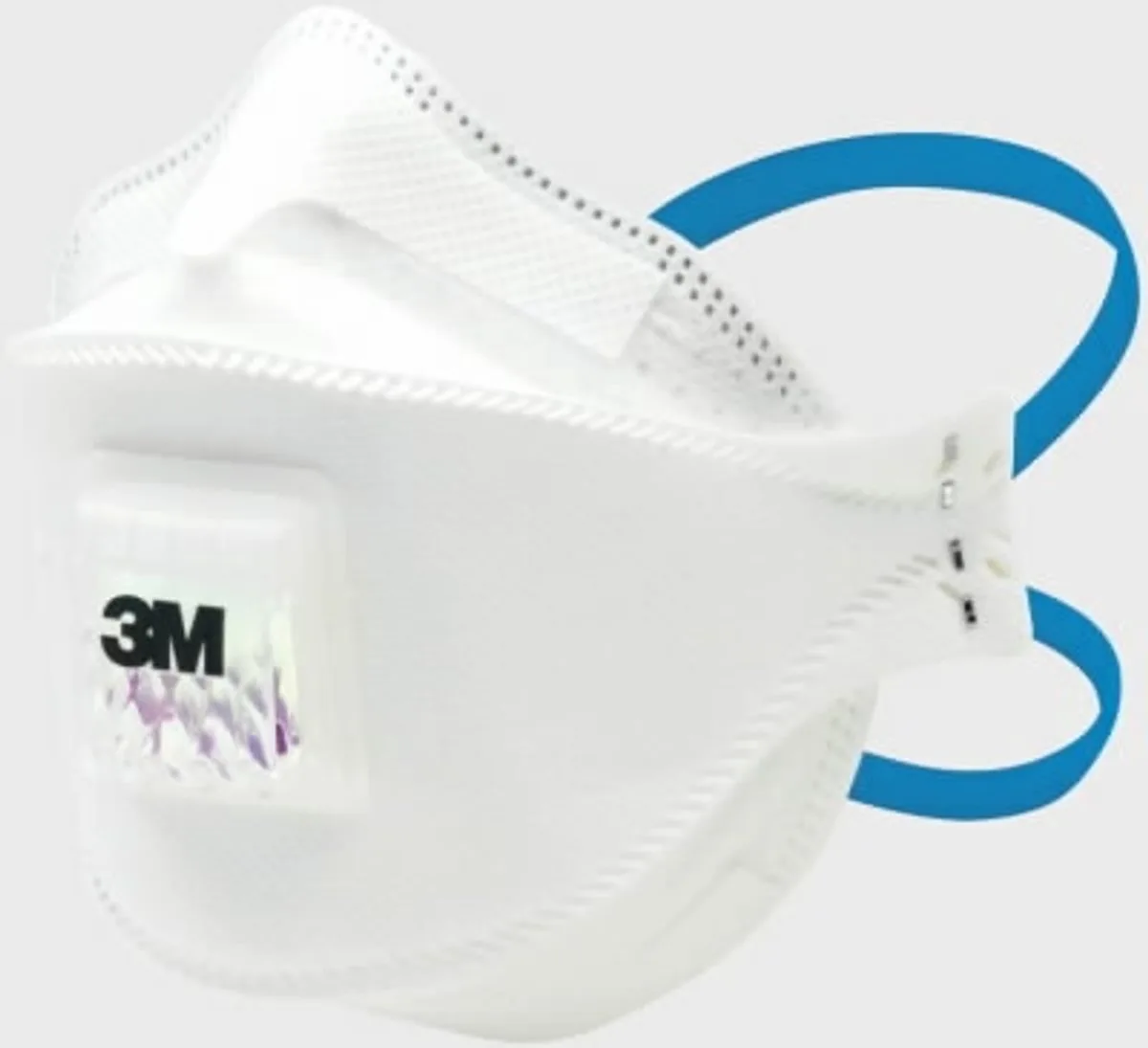 3M™ Aura™ Stofmasker Mondkapje FFP2 van 3M, Wit – productafbeelding
