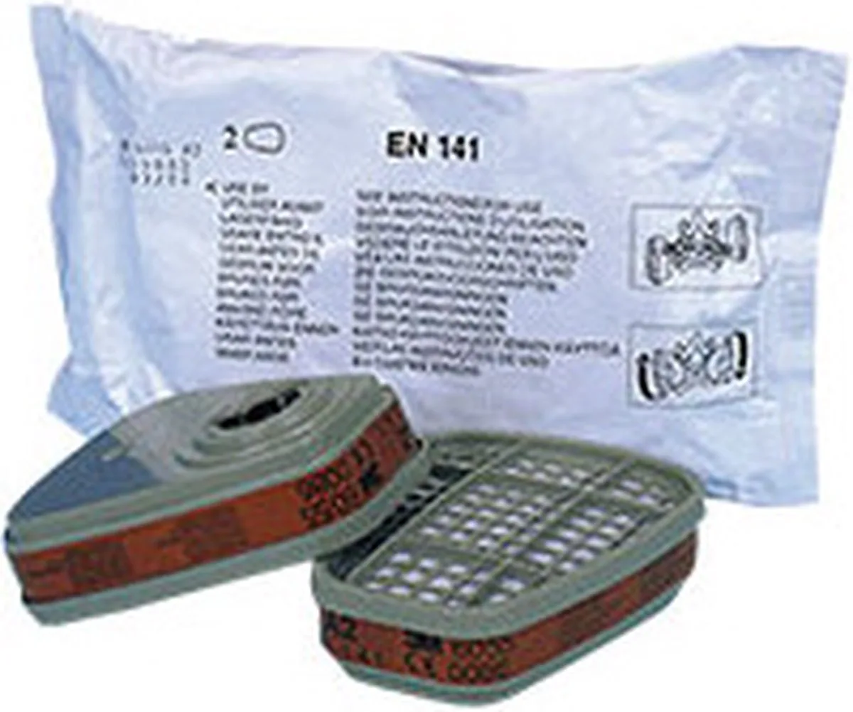 ademhalingsbeschermingfilter ABEK1, 2/VE by 3M, Black – product image