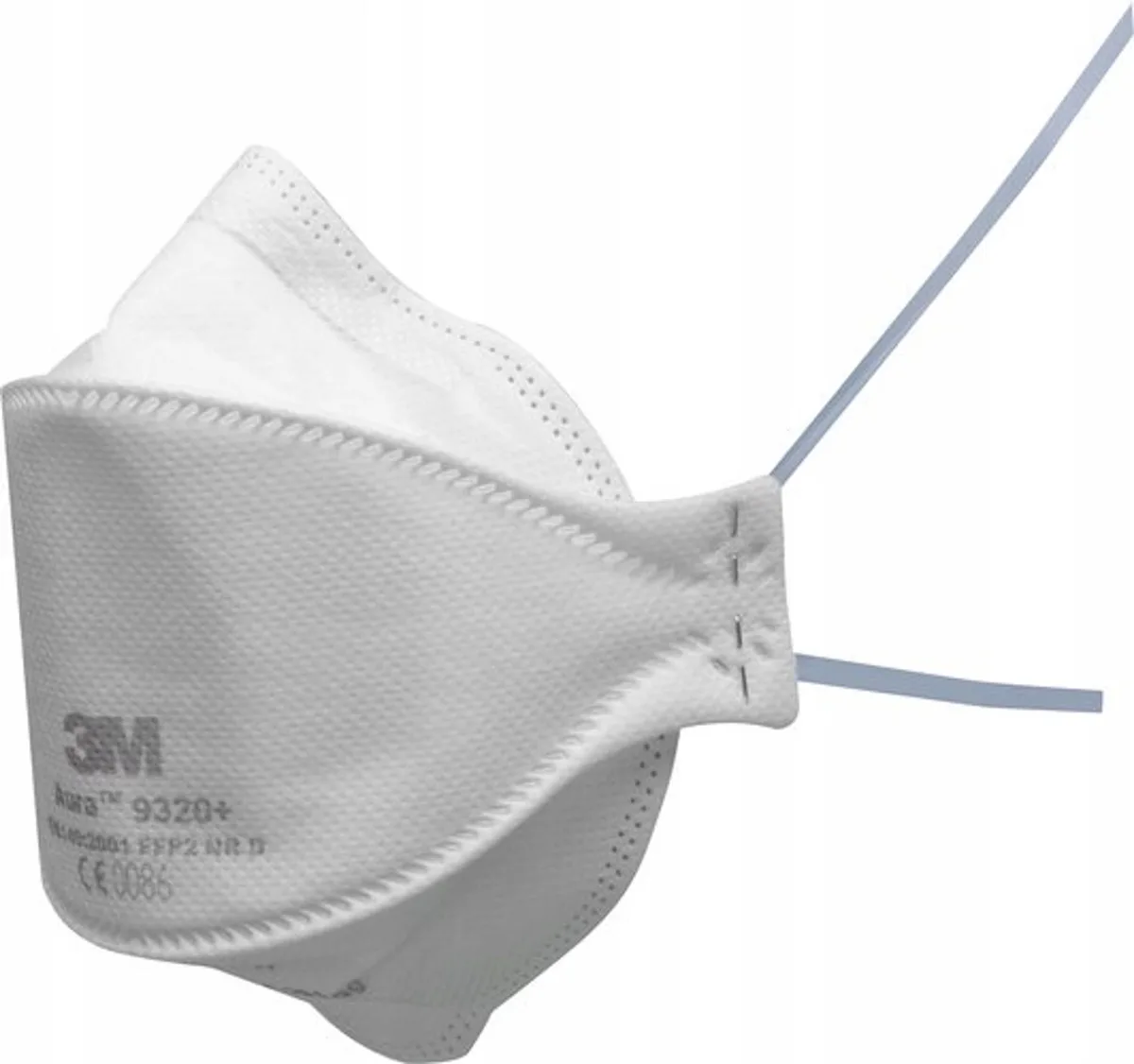 Aura 9320+ FFP2 stofmasker - Bescherming tegen stof en virussen de 3M, Blanc – image du produit