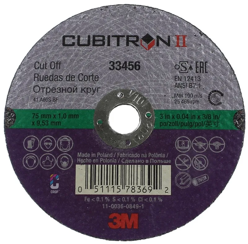 Cubitron II Doorslijpschijf 75mm - per stuk von 3M – Produktbild