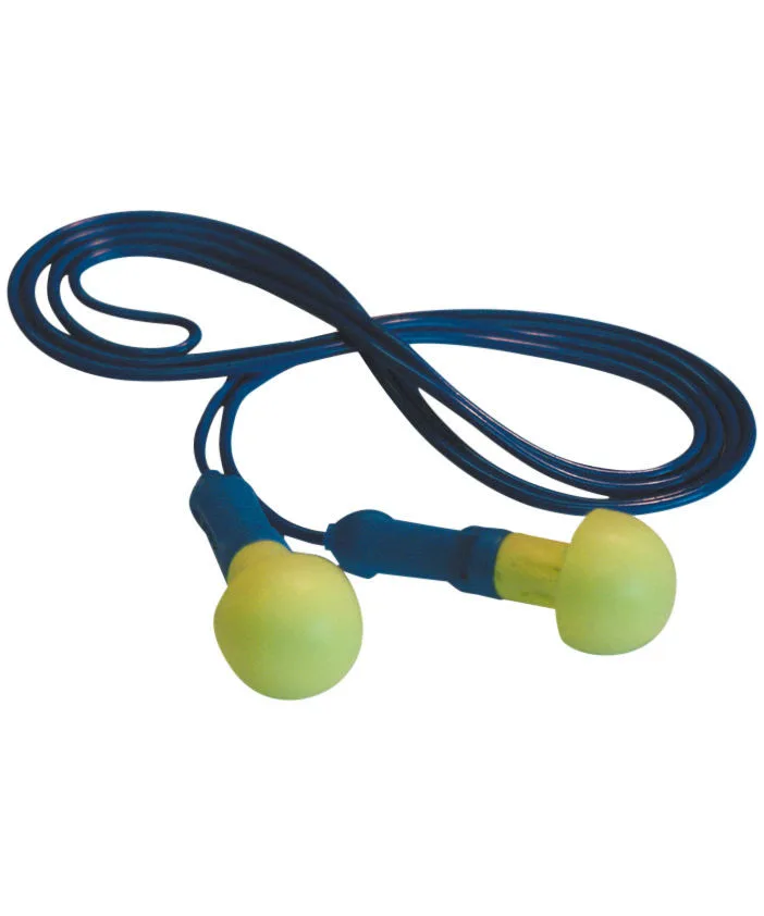 E-A-R Push-In ørepropper m/ snor 100 par fra 3M – produktbillede