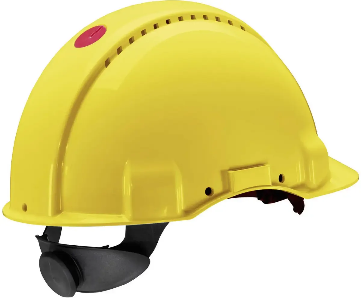 Casque de protection G3000 Peltor Uvicator EN 397 jaune 3M XH001675178 de 3M, Jaune – image du produit
