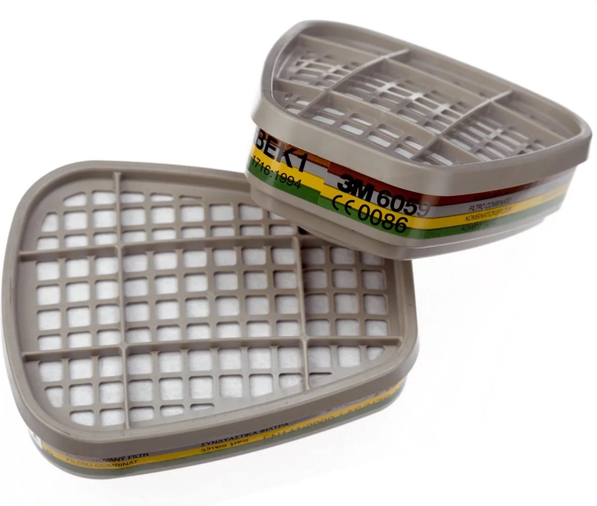 Gas- en dampfilter ABEK1 6000 Serie (Paar) - 6059 van 3M – productafbeelding
