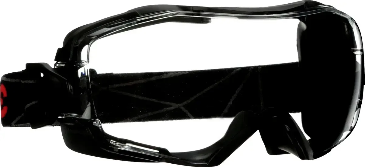GG6001SGAF-BLK Lunettes intégrales avec protection anti-buée, avec protection anti-rayures noir de 3M, Noir – image du produit
