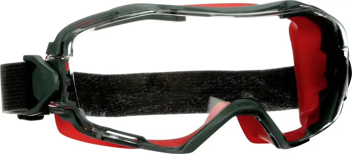 GG6001SGAF-RED Ruimzichtbril Met anti-condens coating, Met anti-kras coating EN 166, EN 170 DIN 166, DIN 170 de 3M, Rouge – image du produit