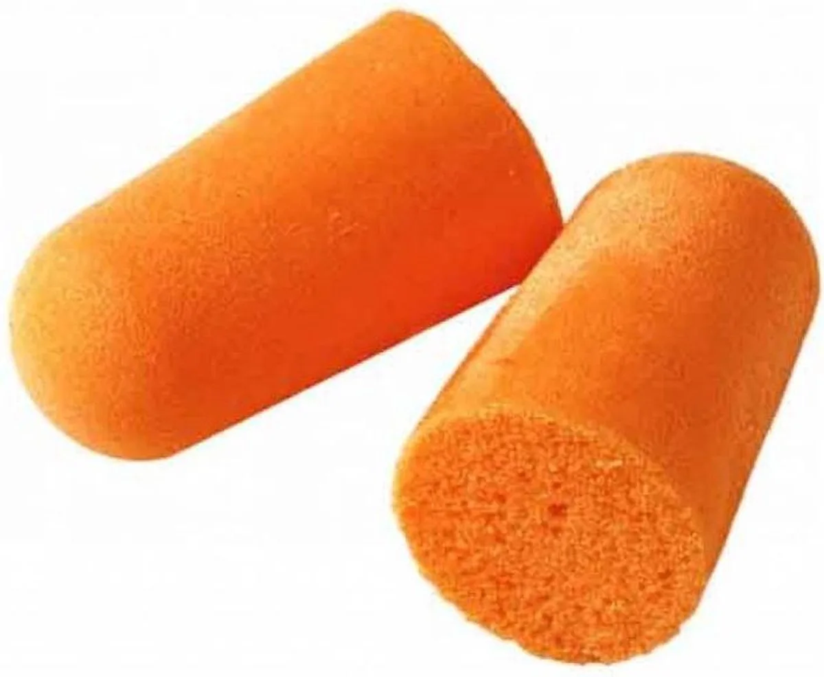 Oordoppen - 10 PAAR! - 1100 - 31Db van 3M, Oranje – productafbeelding