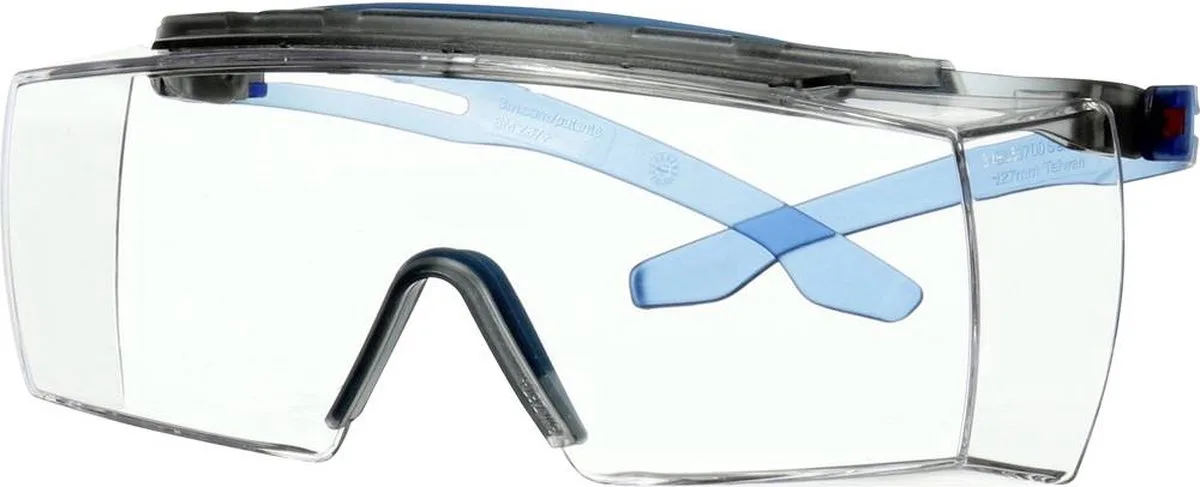 Overzetbril - Met anti-condens coating van 3M, Blauw – productafbeelding