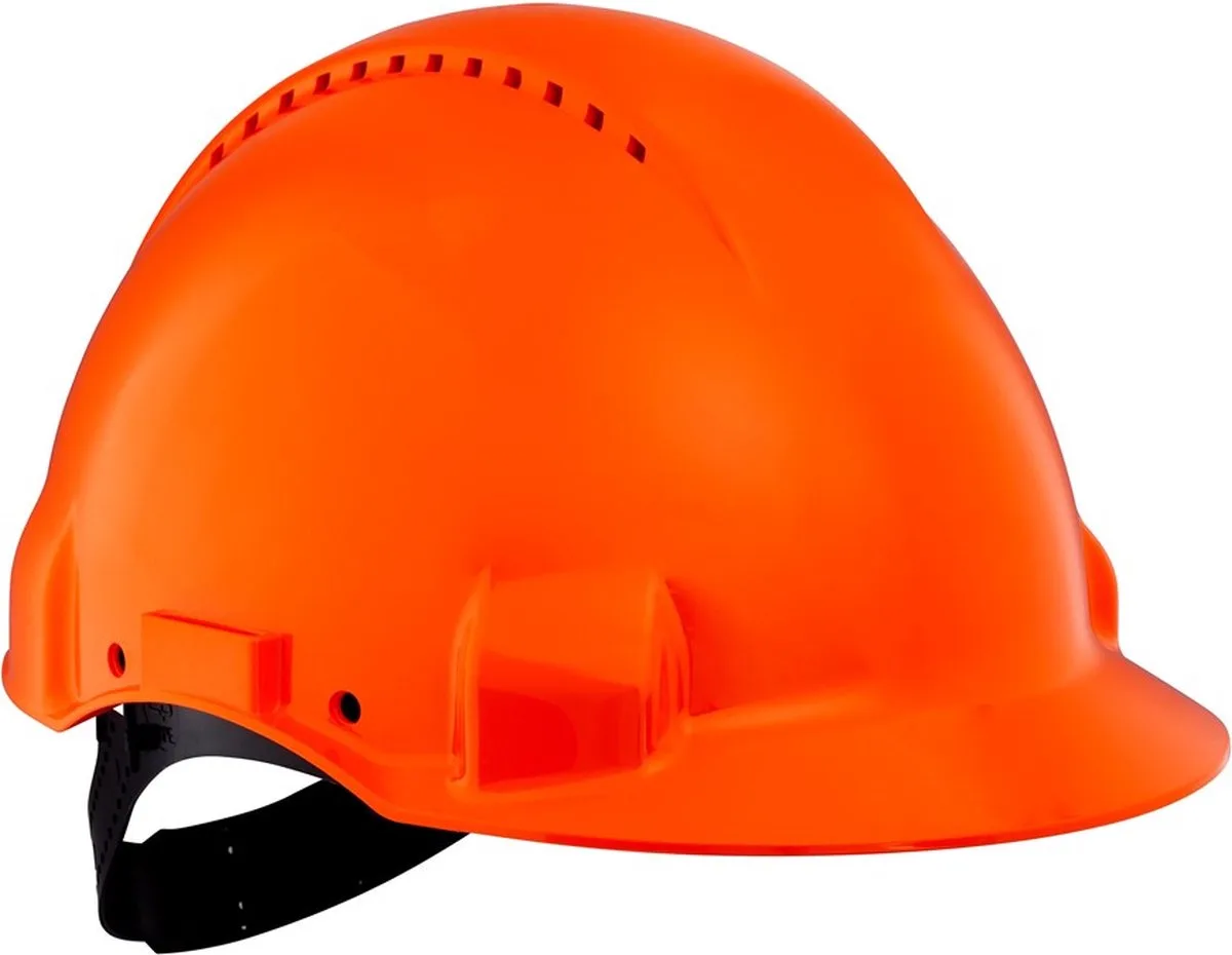 Peltor G3000CUV-OR Veiligheidshelm met pinlock - Plastic sweatband van 3M, Oranje – productafbeelding