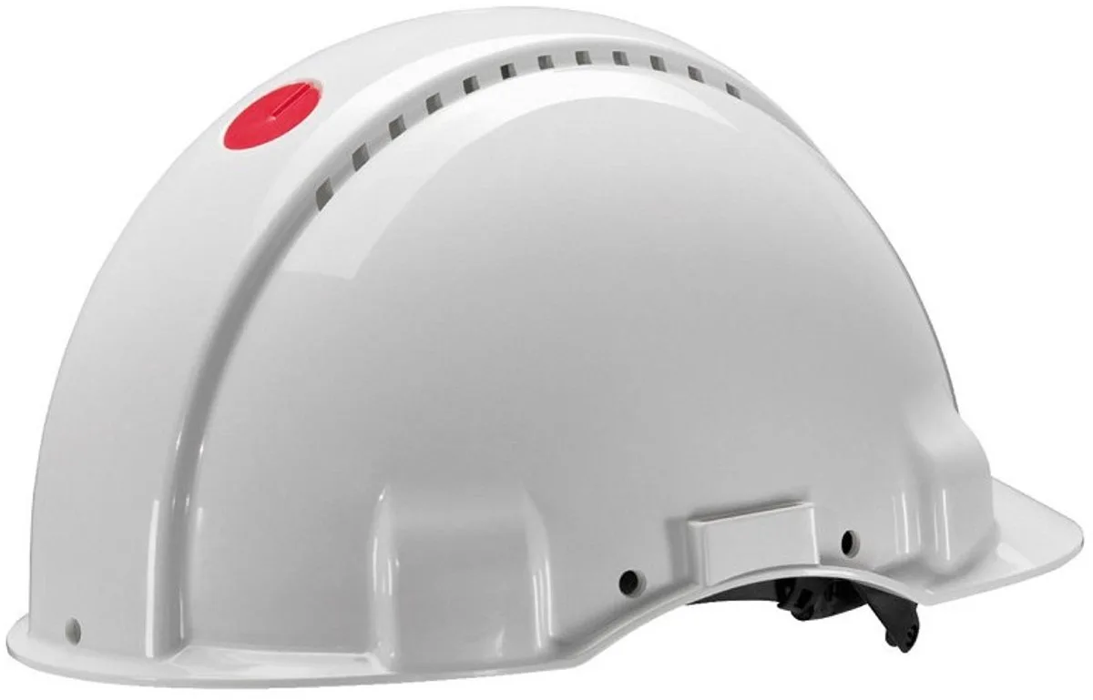 Peltor G3000DUV-VI Veiligheidshelm met pinlock - Leren sweatband de 3M, Blanc – image du produit