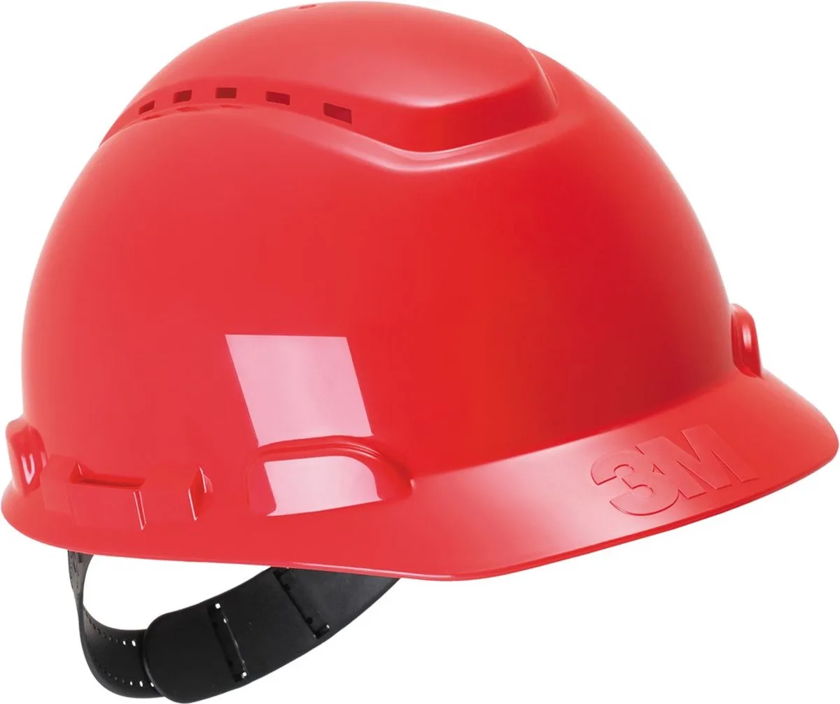 Peltor H700 Veiligheidshelm HDPE - H700NRD de 3M, Rouge – image du produit