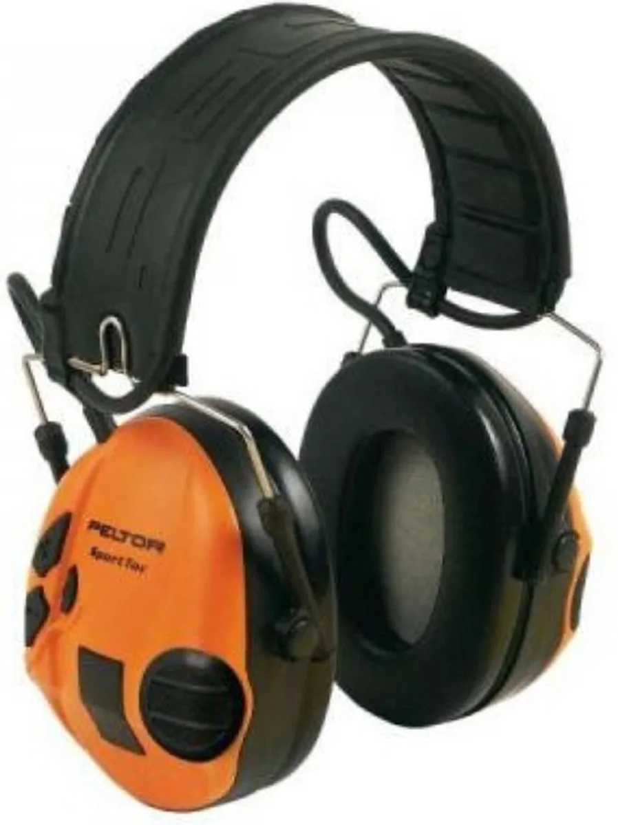Peltor MT1621FG SportTac Hunting Kap van 3M, Oranje, Groen – productafbeelding