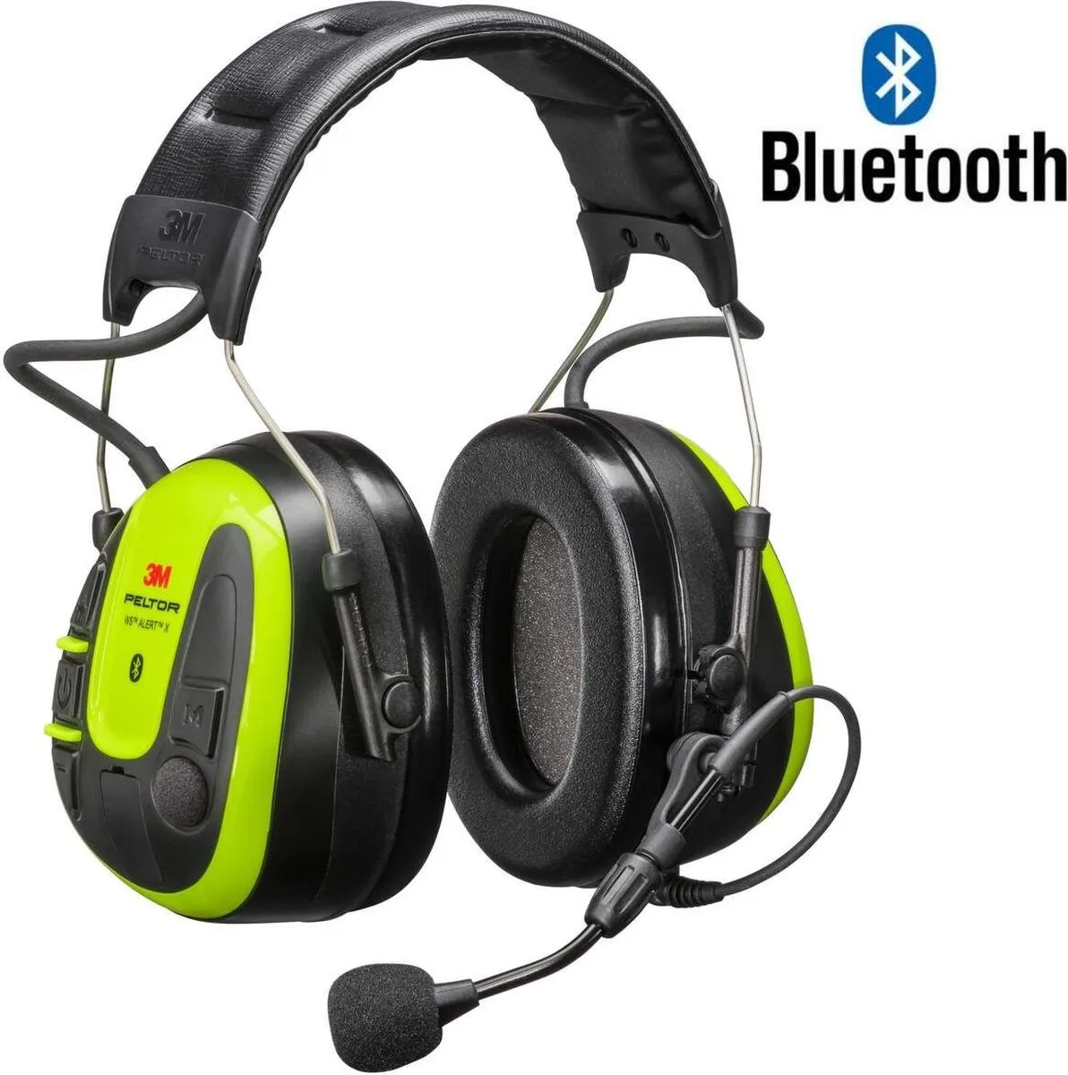 Peltor - WS - Alert X - Bluetooth - Geel van 3M, Zwart, Geel – productafbeelding