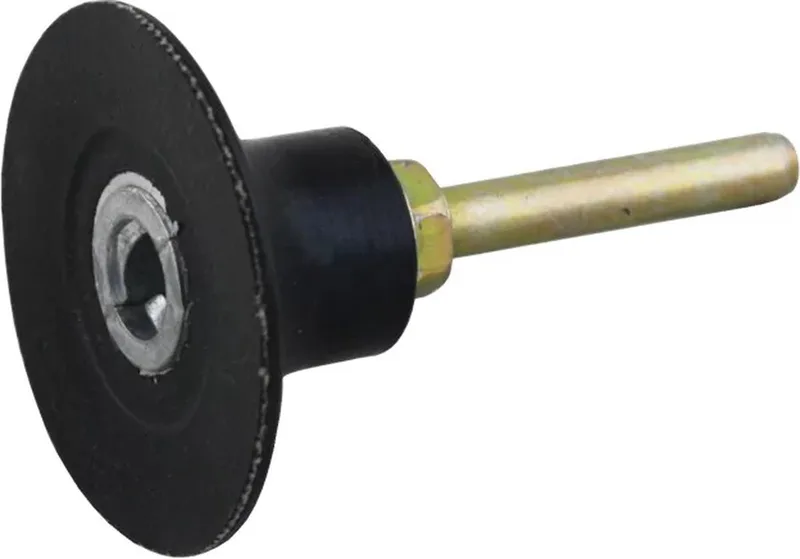 Roloc Steunschijf 75mm + opspanstift by 3M, Black – product image