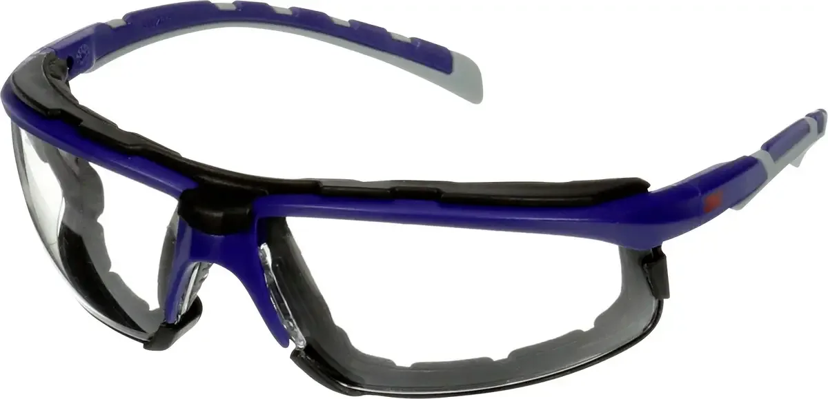 S2001SGAF-BGR-F Veiligheidsbril Met anti-condens coating, Met anti-kras coating Blauw, Grijs EN 166 DIN 166 från 3M, Blå, Grå – produktbild