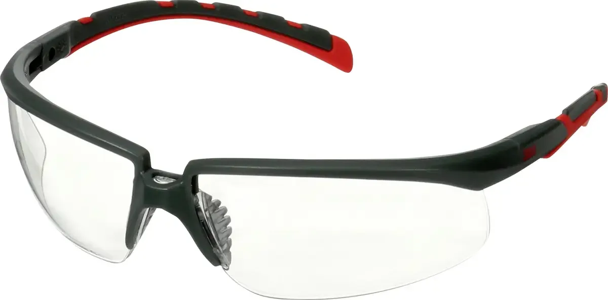 S2001SGAF-RED Veiligheidsbril Met anti-condens coating, Met anti-kras coating Rood, Grijs EN 166 DIN 166 fra 3M, Rød, Grå – produktbillede