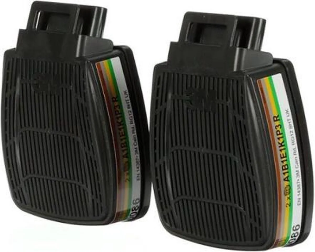 Secure Click D8094 A1B1E1K1P3 R Combifilter – 2 stuks van 3M, Kleurloos – productafbeelding