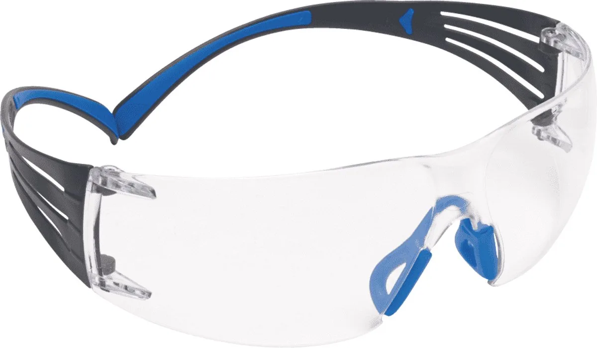 SecureFit 400 SF401SGAF-BLU veiligheidsbril van 3M, Licht, Zwart, Rood, Blauw – productafbeelding
