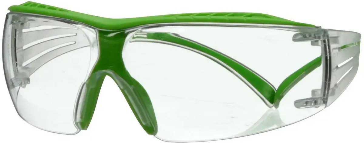 SecureFit SF401XSGAF-GRN Veiligheidsbril Met anti-condens coating fra 3M, Grøn – produktbillede
