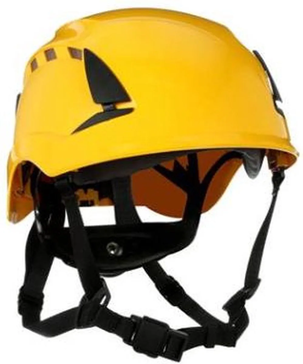 SecureFit X5002VE-CE Casque de protection avec aération, avec capteur UV jaune de 3M, Jaune – image du produit