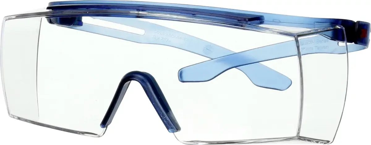 SF3701SGAF-BLU Overzetbril Met anti-condens coating EN 166, EN 170, EN 172 DIN 166, DIN 170, DIN 172 de 3M, Bleu – image du produit