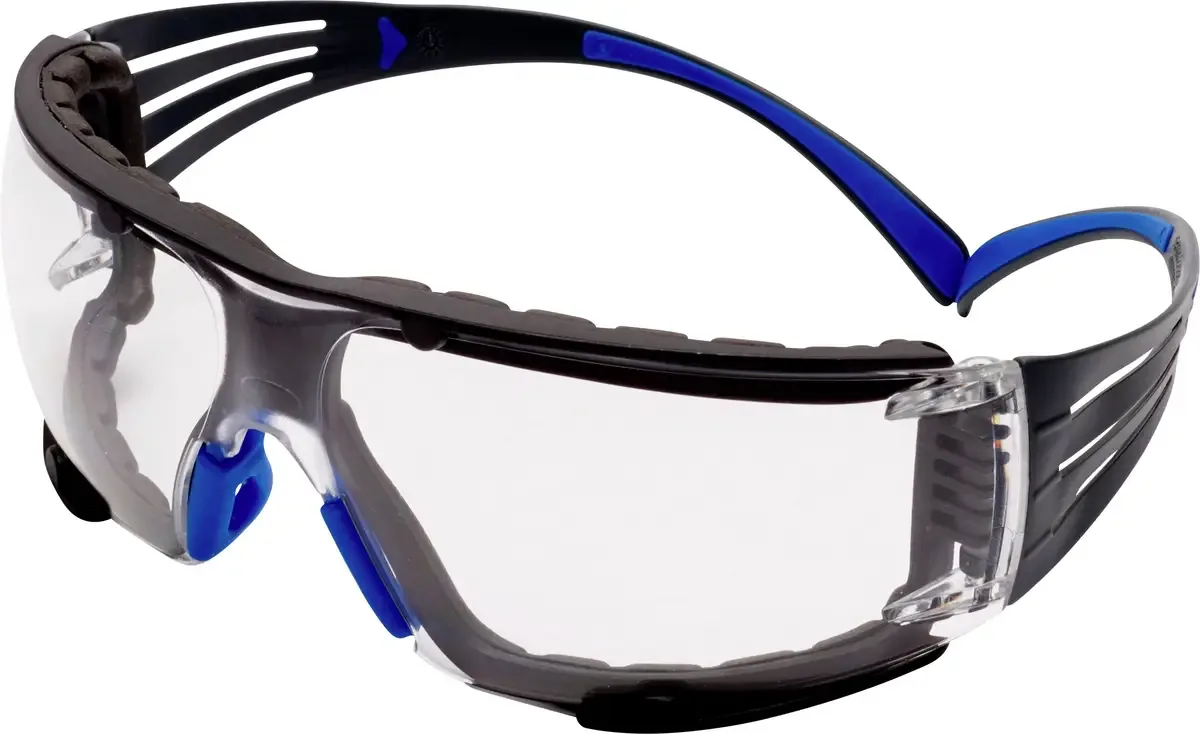 SF401SGAF-BLU-F Overzetbril Met anti-condens coating Blauw, Grijs EN 166, EN 170, EN 172 DIN 166, DIN 170, DIN 172 fra 3M, Blå, Grå – produktbillede
