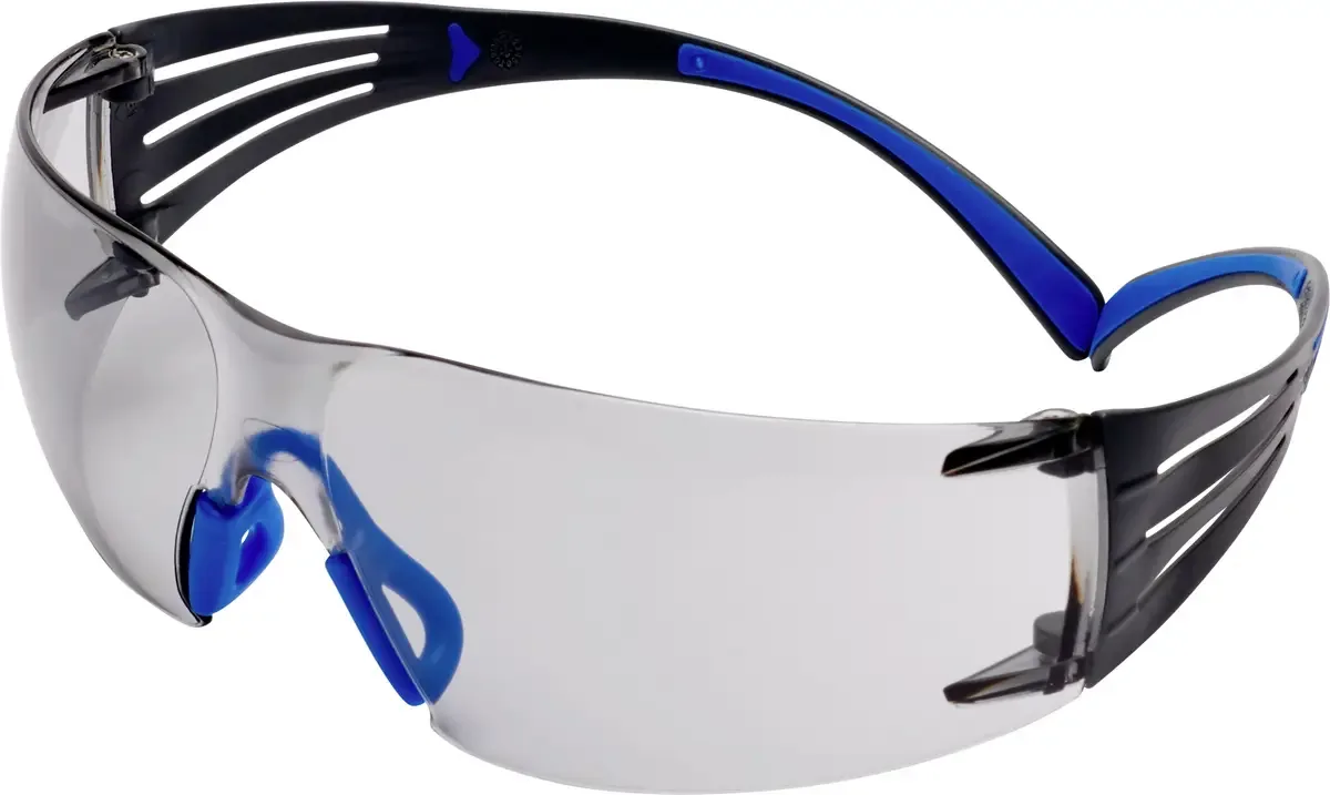 SF407SGAF-BLU Overzetbril Met anti-condens coating Blauw, Grijs EN 166, EN 170, EN 172 DIN 166, DIN 170, DIN 172 de 3M, Bleu, Gris – image du produit