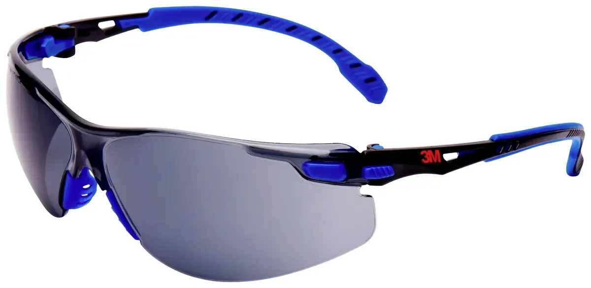 Solus S1102SGAF Veiligheidsbril Met anti-condens coating Blauw, Zwart EN 166 DIN 166 van 3M, Blauw, Zwart – productafbeelding