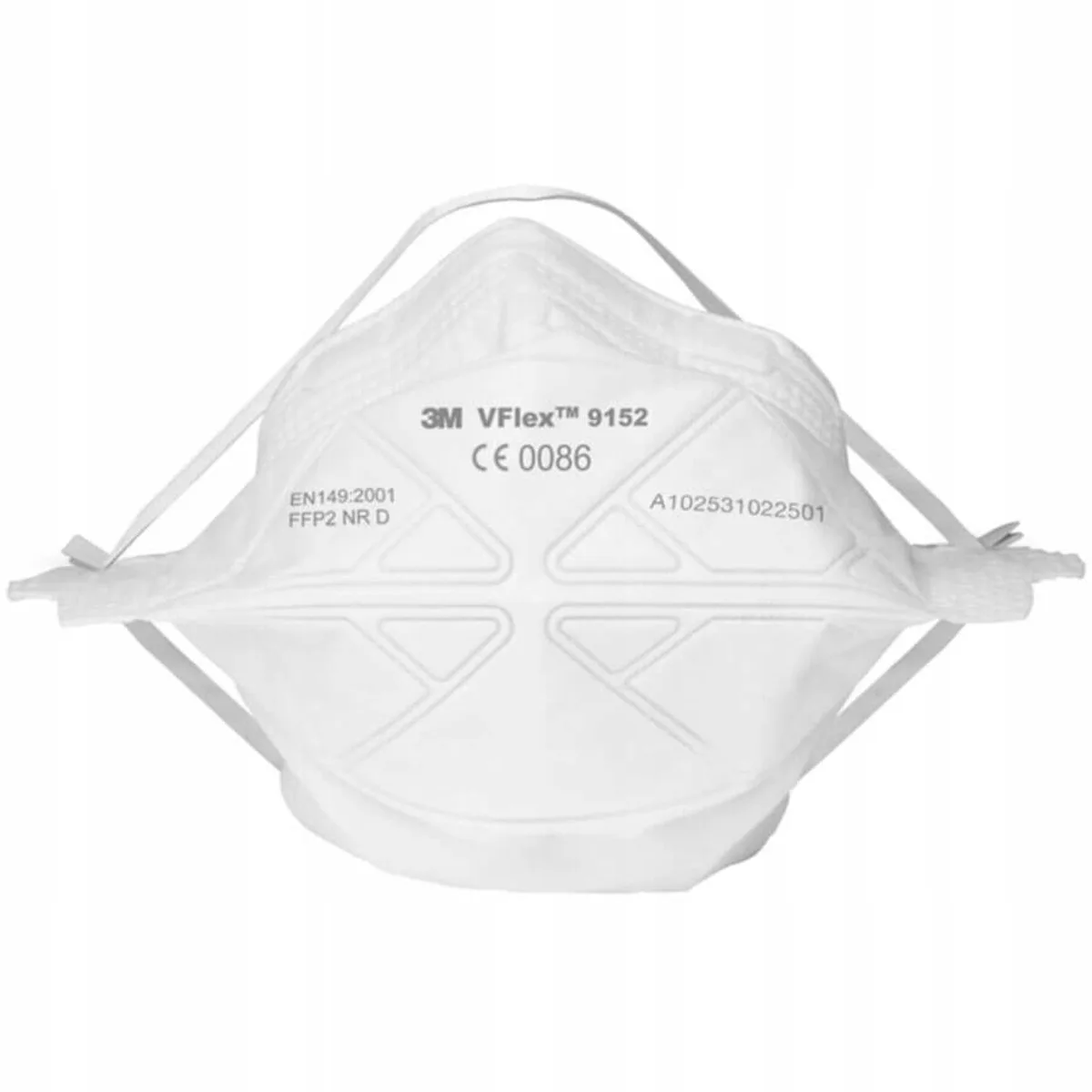 VFlex 9152 FFP2 Half Masker - Ademhalingsbescherming von 3M – Produktbild
