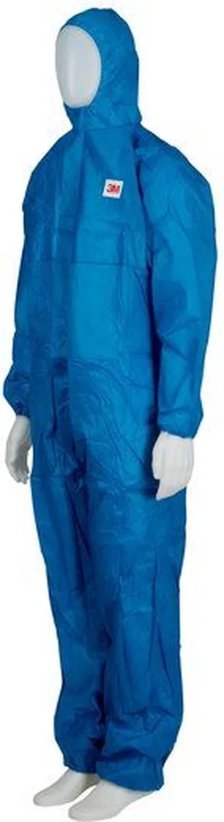 Wegwerpoverall 4530L - Maat L van 3M, Blauw – productafbeelding
