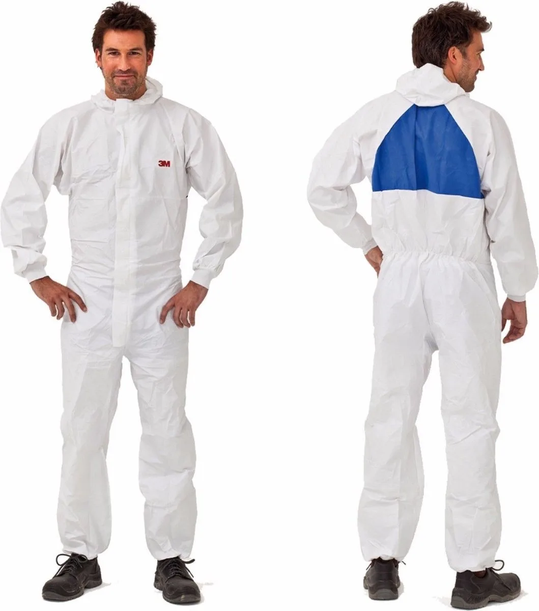 Wegwerpoverall - maat van 3M, Wit, XL – productafbeelding