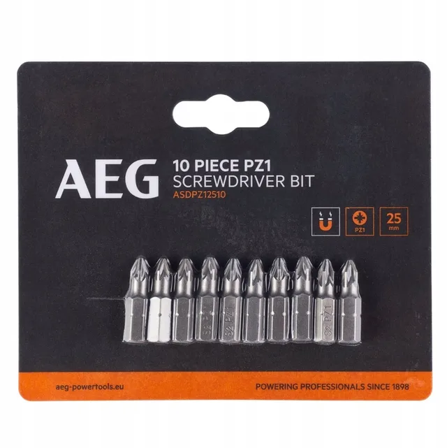 Ballistic Bit PZ1 25mm 10 Stuks