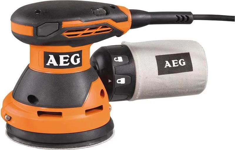 Excentrische schuurmachine EX125ES – 300W – Incl. schuurpapier by AEG Powertools – product image