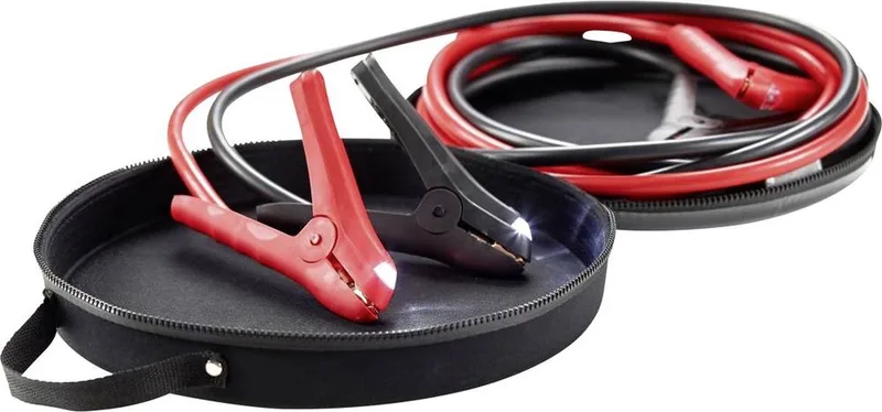AEG Câble de démarrage Alliage cuivre-aluminium 3.50 m pinces éclairées, avec circuit de protection de AEG Powertools – image du produit