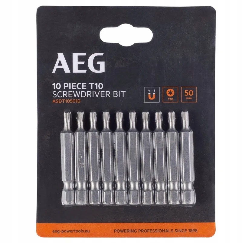 Torx Bitset 50mm T10 - 10 Stuks von AEG Powertools – Produktbild