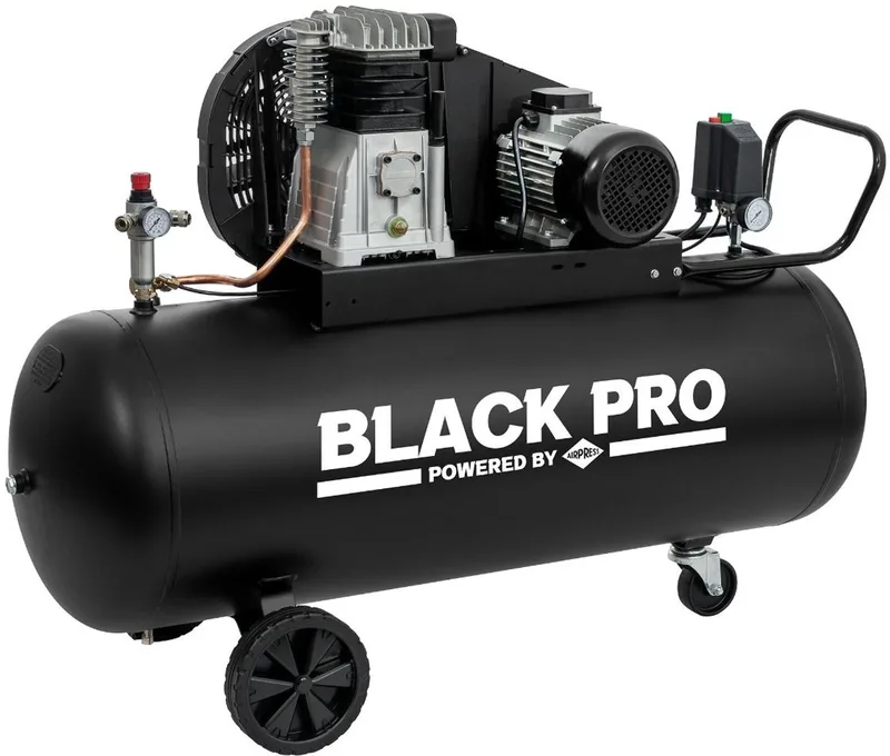 Compressor 200 l Black Pro B3800B/200 CT4 10 bar 4 pk/3 kW de Airpress – image du produit