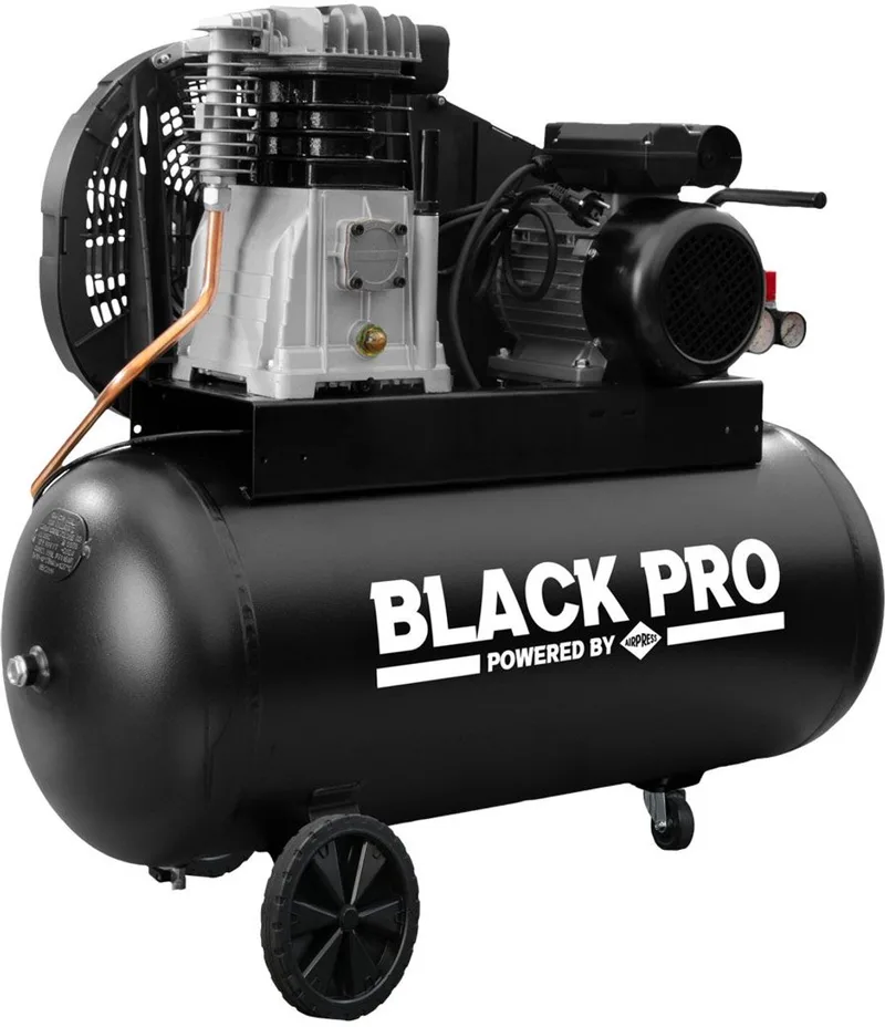 Compressor Black Pro B3800B/100 CM3 10 bar 3 pk/2.2 kW 390 l/min 90 l de Airpress – image du produit