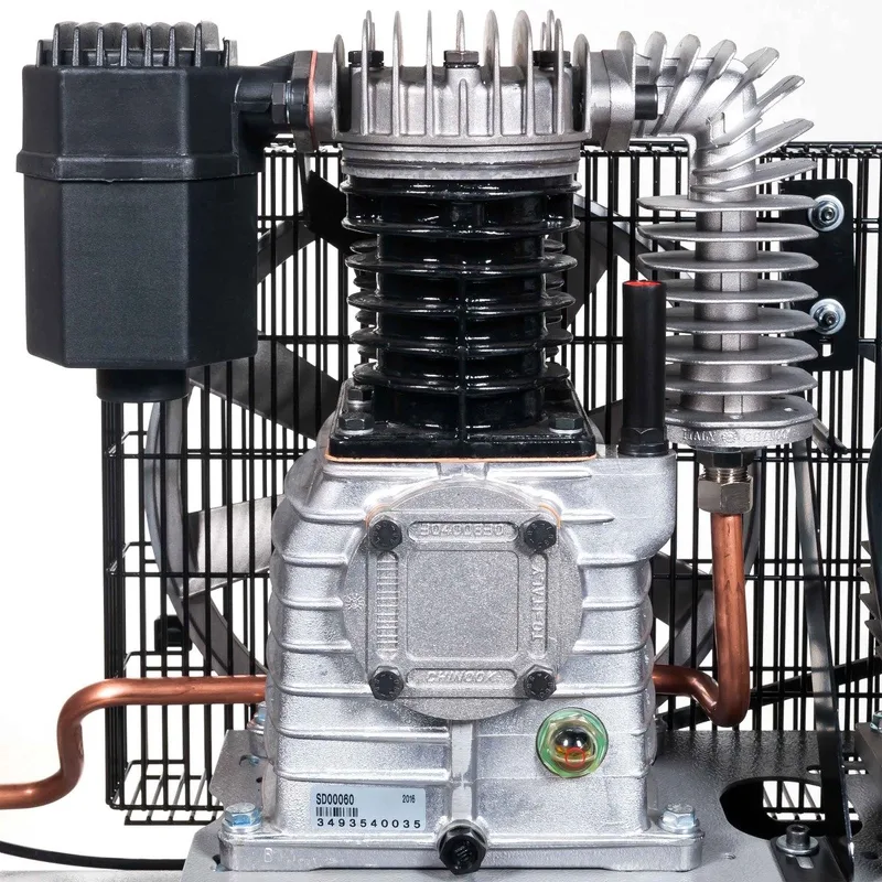 Compressor HK 425-200 Pro 10 bar 3 pk / 2.2 kW 317 l/min 200 l by Airpress, Green – product image