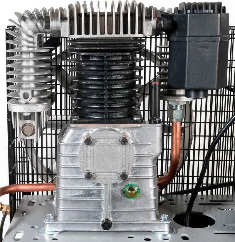 Compressor HK 700-300 Pro | 11 bar | 5.5 pk / 4 kW | 476 l/min | 270 l de Airpress, Vert – image du produit