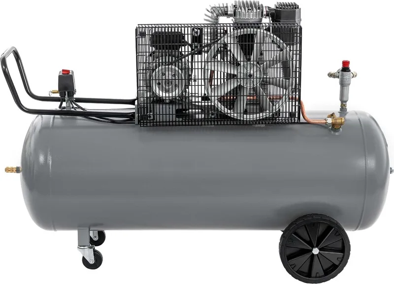 Compressor HL 425-200 Pro | 10 bar | 3 pk / 2.2 kW | 317 l/min | 200 l de Airpress, Noir – image du produit