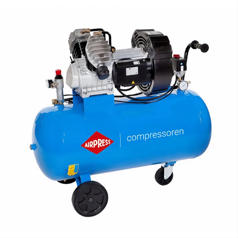 Compressor LM 100-410 10 bar 3 pk/2.2 kW 350 l/min 100 l by Airpress, Blue – product image
